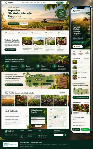 Agricultural Company — sample website design