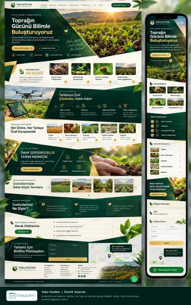 Sample website design for Agricultural Consultants & Soil Testing Labs