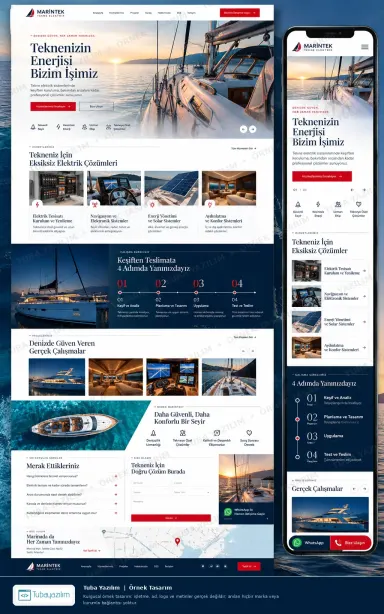 Boat Electrical — sample website design