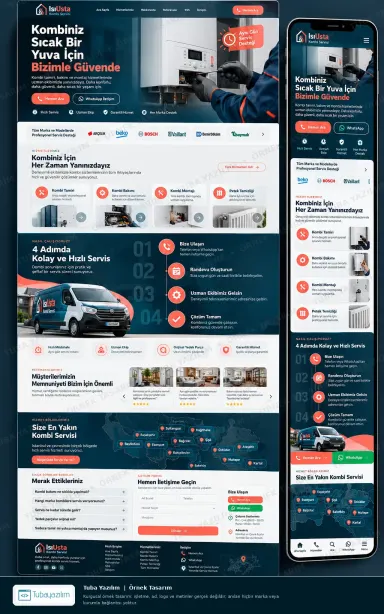 Sample website design for Boiler Installation & Repair Companies