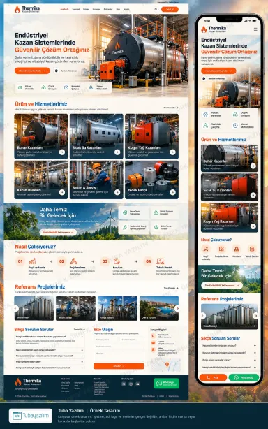 Boiler Systems — sample website design