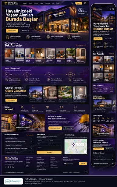 Sample website design for Building Materials & Hardware Stores