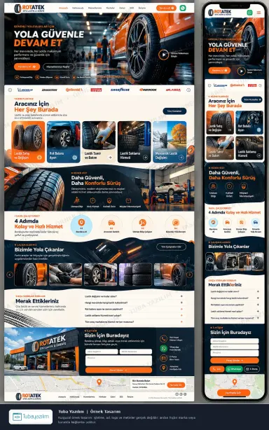 Car Tires — sample website design
