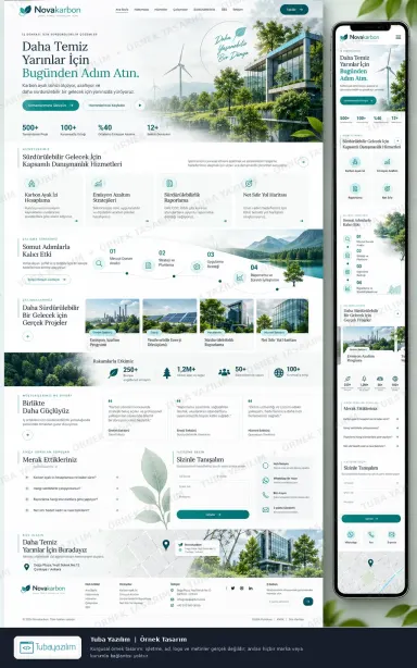 Carbon Consultancy — sample website design