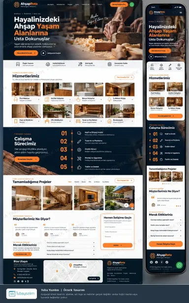 Carpentry & Woodworking Workshop — sample website design