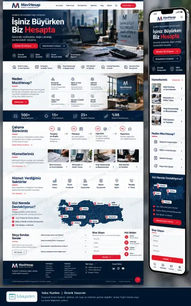 Sample website design for Accounting & Auditing Firms