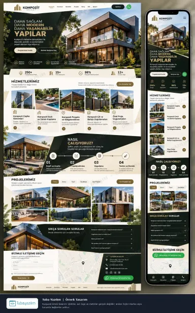 Sample website design for Composite & FRP Manufacturers