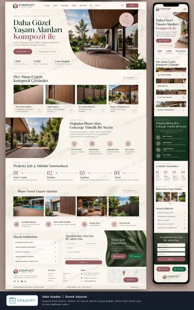 Sample website design for Composite & FRP Manufacturers