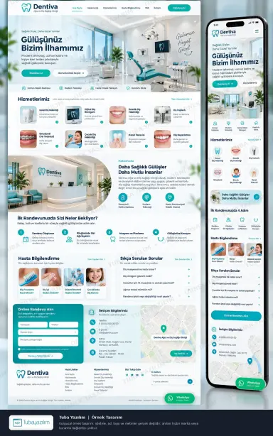 Dental Clinic — sample website design