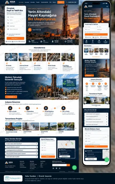 Sample website design for Drilling & Core Cutting Companies