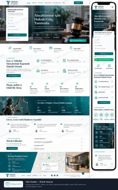 Sample website design for Debt Recovery & Enforcement Lawyers