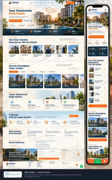 Facility Management — sample website design