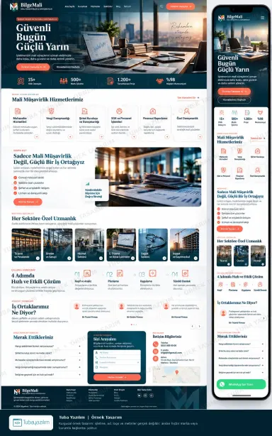 Financial Advisor & Accountant — sample website design
