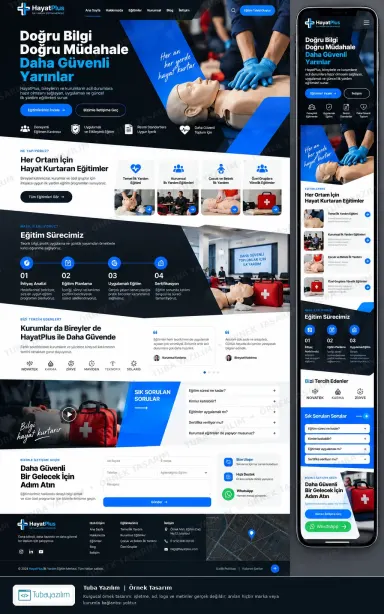 Sample website design for Vocational & Skills Training Institutes
