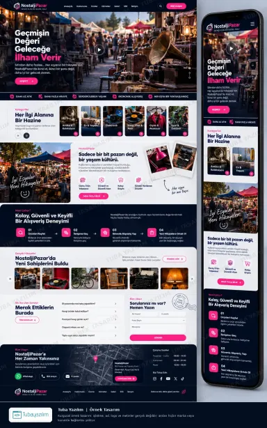 Sample website design for Second-Hand & Used Goods Stores