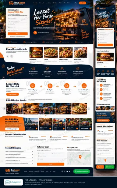 Food Truck — sample website design