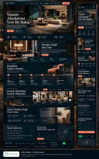 Sample website design for Furniture Shops & Manufacturers