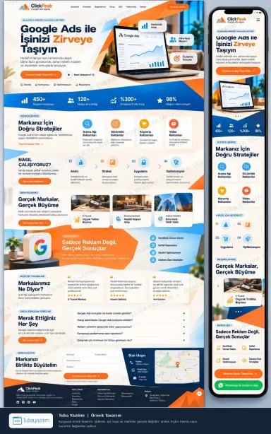 Sample website design for SEO & Digital Marketing Agencies
