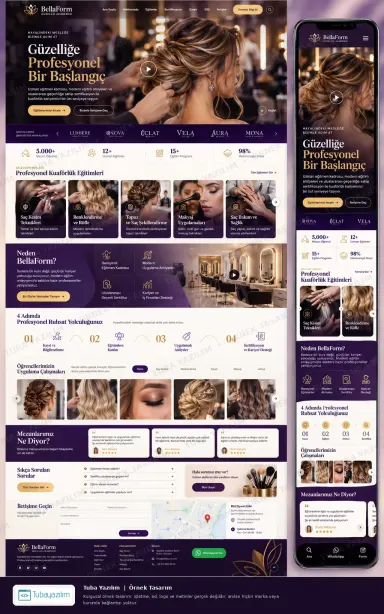 Sample website design for Vocational & Skills Training Institutes