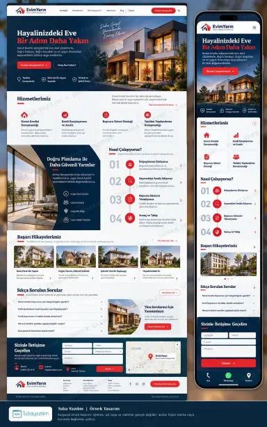 Sample website design for Loan & Mortgage Advisors