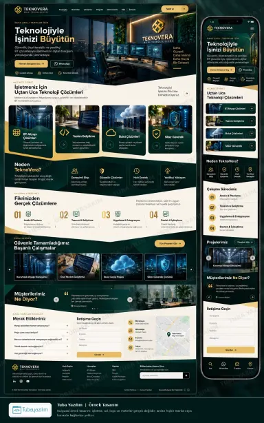 Information Technology — sample website design