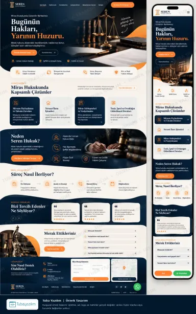 Sample website design for Inheritance & Wills Lawyers