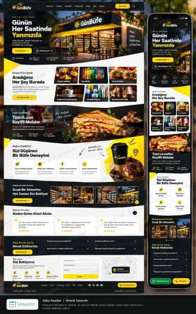 Sample website design for Street Food Vendors & Food Trucks