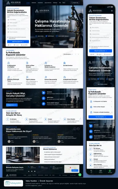 Labor Law Lawyer — sample website design