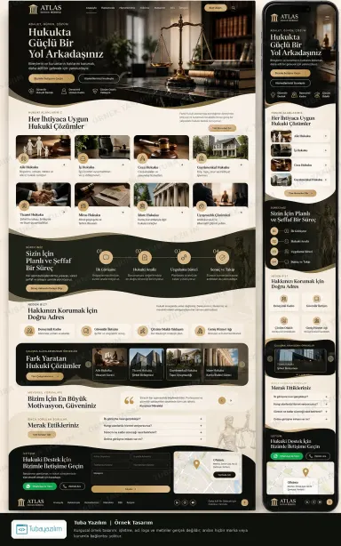 Law Firm — sample website design