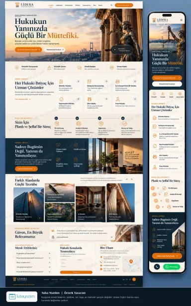 Legal Consultancy — sample website design