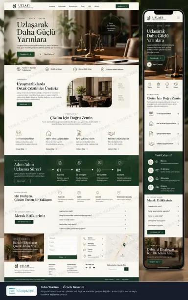 Sample website design for Mediation & Dispute Resolution Offices