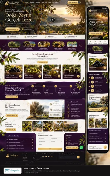 Olive Producer — sample website design