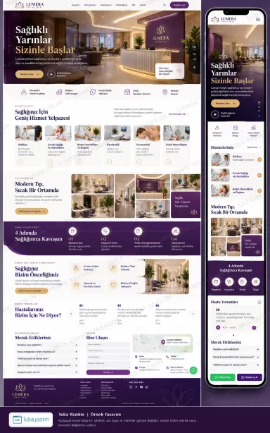 Sample website design for Medical Clinics & Polyclinics