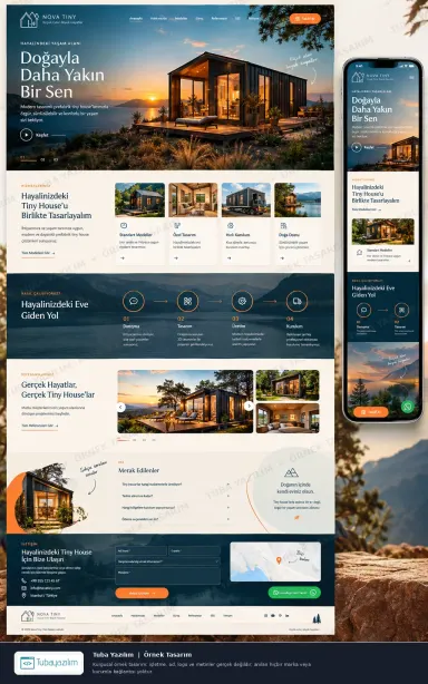 Sample website design for Prefabricated & Modular Building Companies