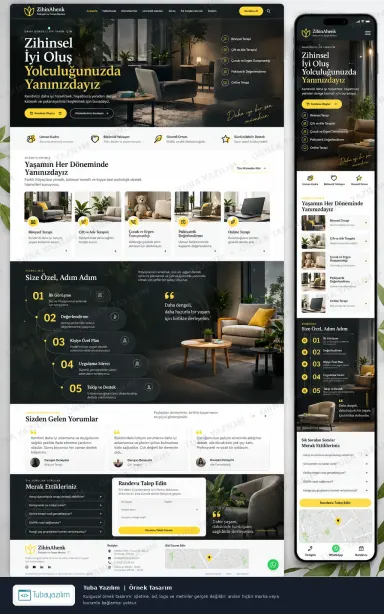 Sample website design for Psychiatrists & Therapy Centres