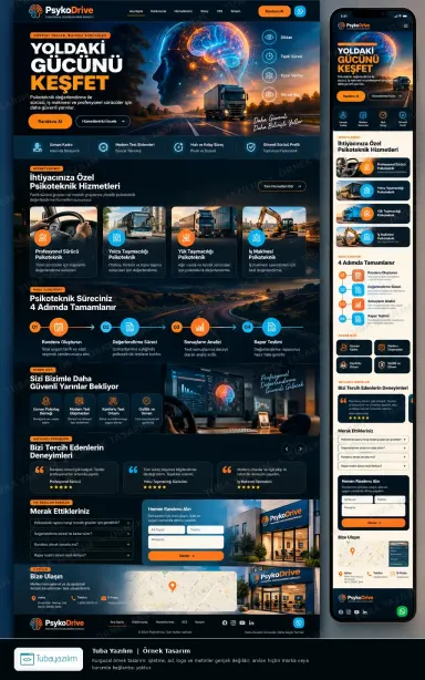 Psychotechnical Assessment — sample website design