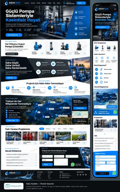 Pump Systems — sample website design