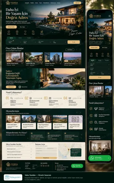 Real Estate — sample website design