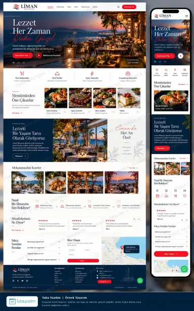 Restaurant — sample website design