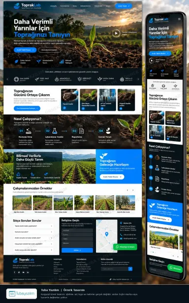 Soil Analysis — sample website design