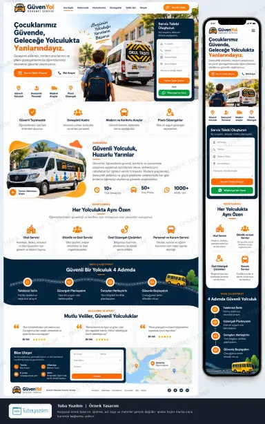 Student Transportation — sample website design