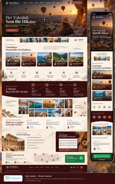 Tour Guide — sample website design