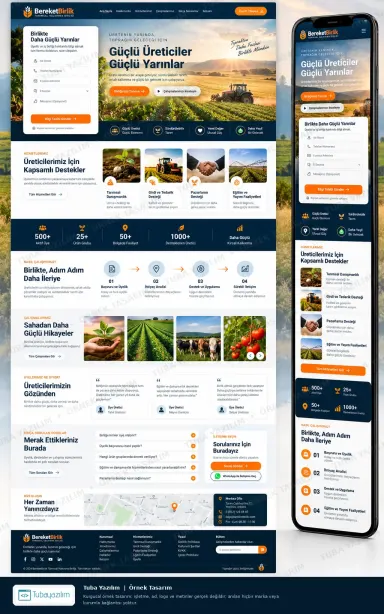 Sample website design for Cooperative Societies & Unions