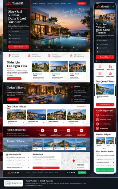 Sample website design for Real Estate Agencies & Brokers