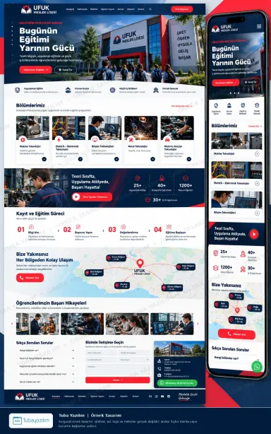 Sample website design for Schools & Colleges