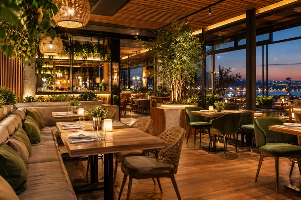 AI-generated illustration for Restaurants & Cafés websites