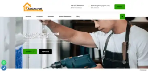 Screenshot of the Akasyapen Pimapen Tamiri website