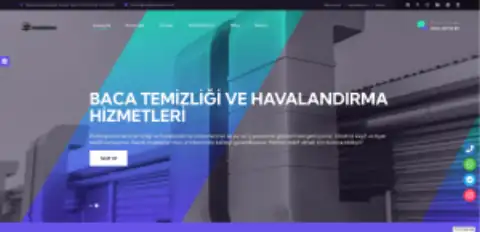 Screenshot of the Bacasız Izgara website