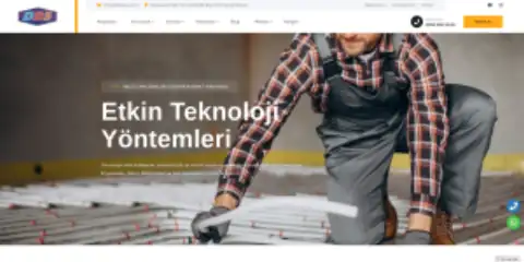 Screenshot of the Doğuş Boya Yapı Kimyasalları website