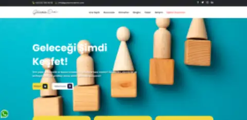 Screenshot of the Gülsemin Demir website